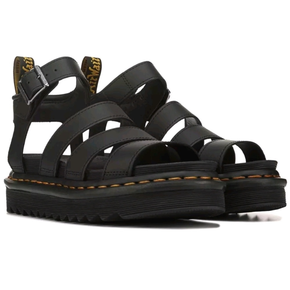 Women's black Blaire Platform Gladiator Sandal, size 39